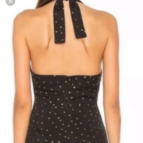 NWT Amanda Uprichard Moonlight Star Print Backless Roper Jumpsuit Size XS - Picture 6 of 11